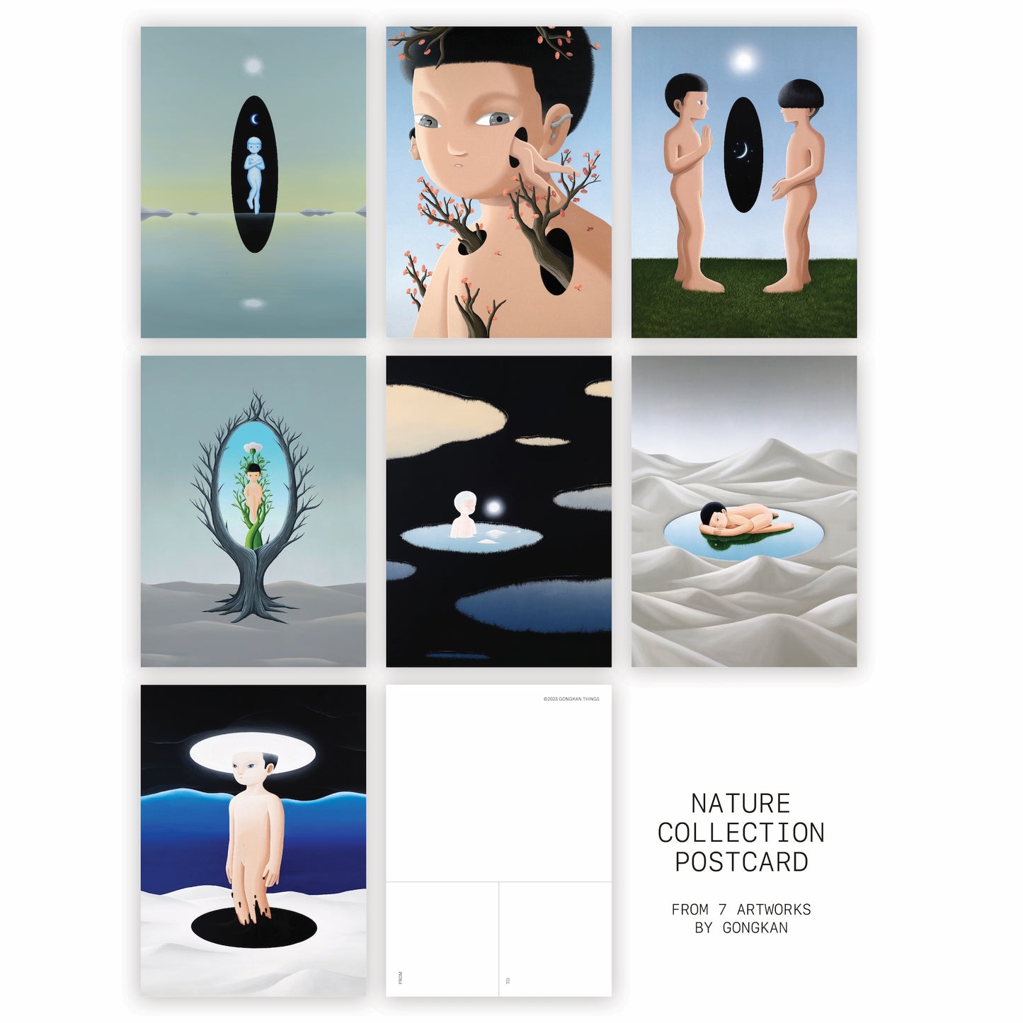 NATURE COLLECTION POSTCARD SPECIAL SET