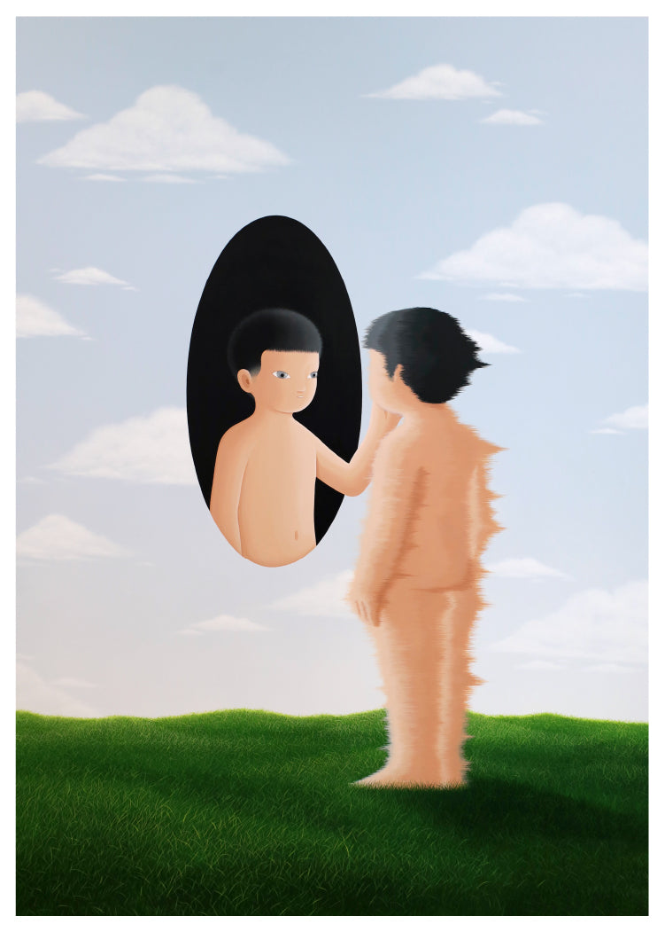 Postcard from "NO HEART HERE" Exhibition at MOCA (2024)