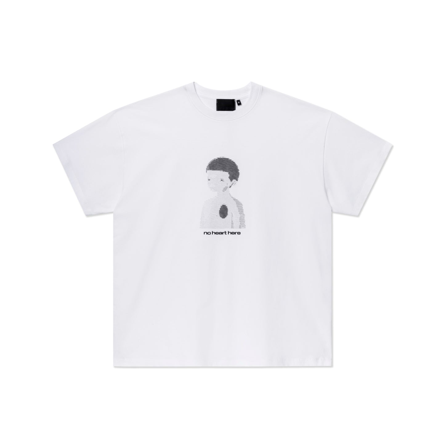 NO HEART HERE TEE WHITE (2025)