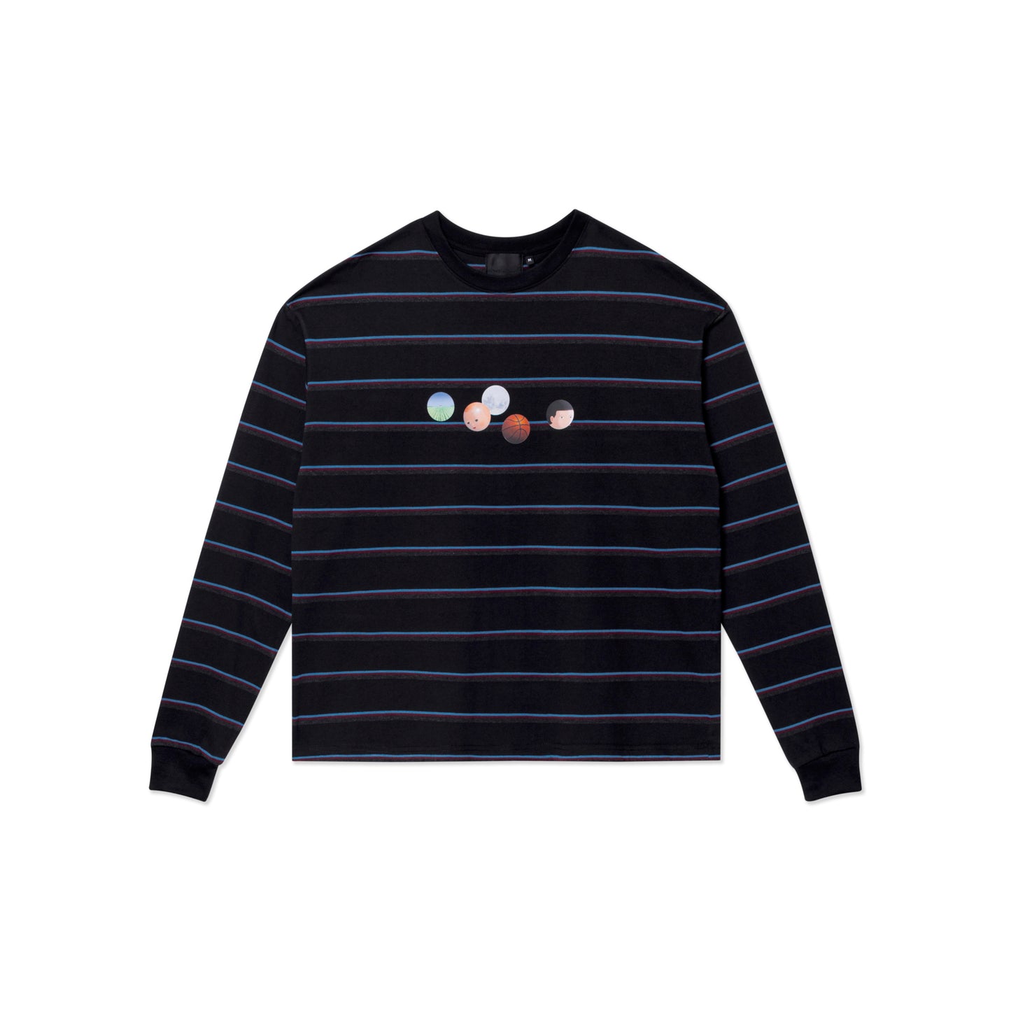 I DIDN’T WANT TO BE IN BASKETBALL CLASS STRIPED LS (2025)