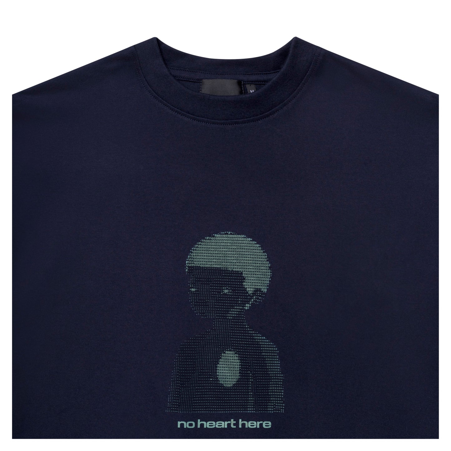 NO HEART HERE TEE BLUE (2025)