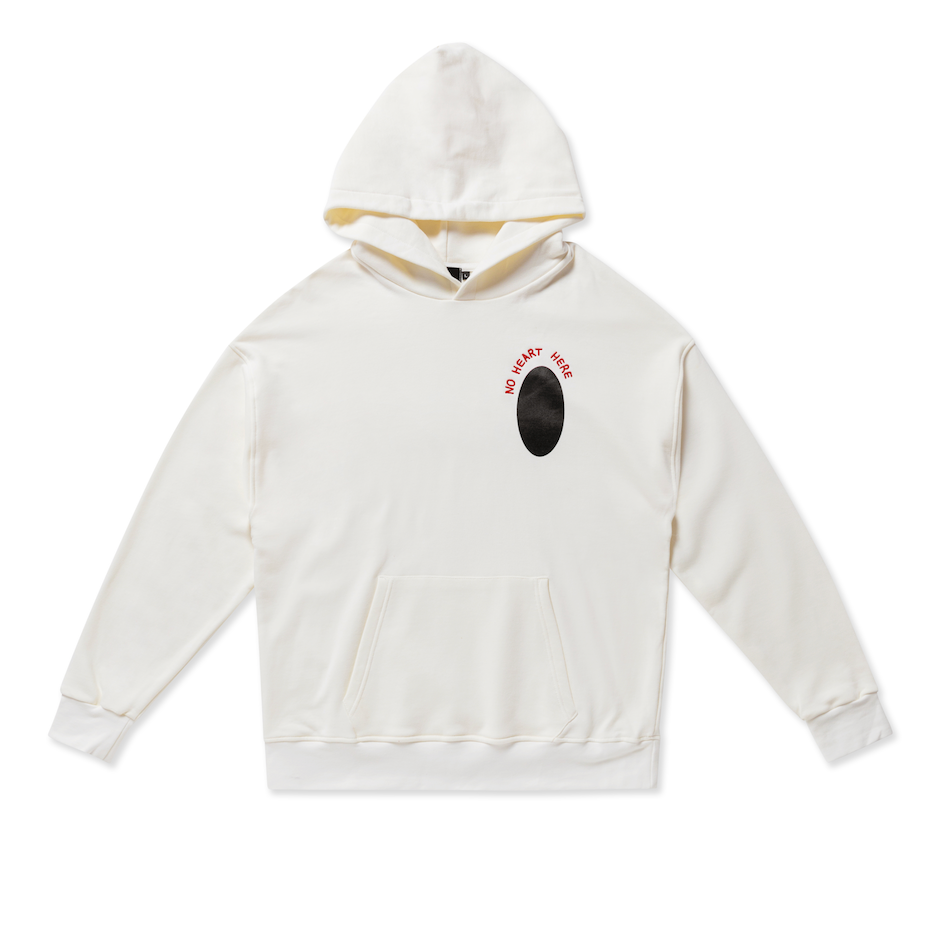 NO HEART HERE HOODIE
